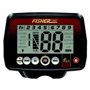 Fisher F44 detector display and controls