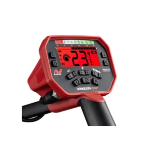 Minelab Vanquish 540 detector display and controls