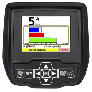 White's Spectra V3i detector display and controls