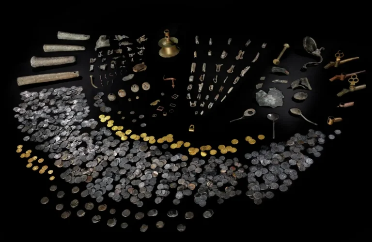 Ann Francis Ship Wreck Treasure on display at museum