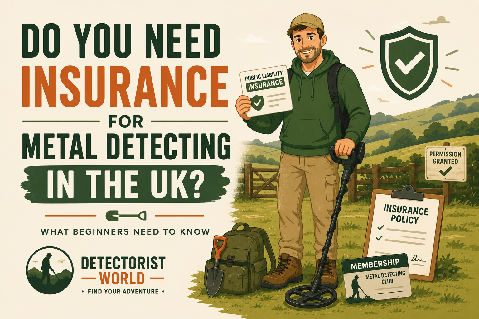 Do You Need Insurance For Metal Detecting