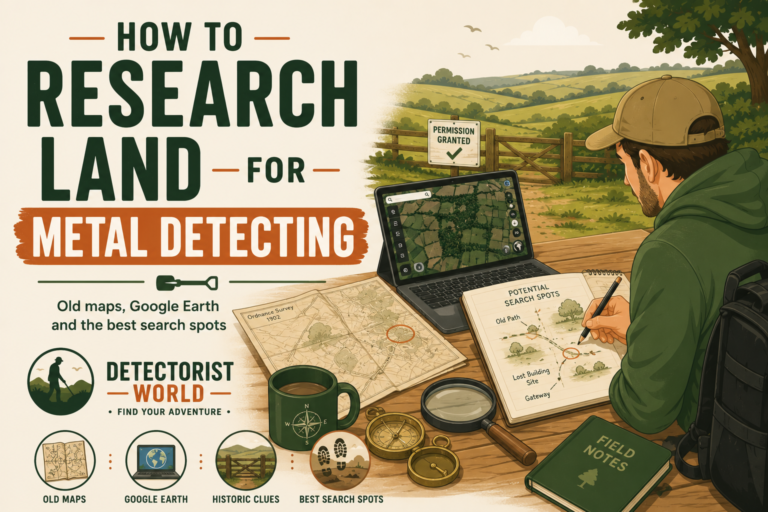 How To Research Land For Metal Detecting