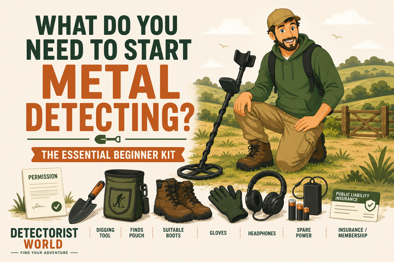 What Do You Need To Start Metal Detecting