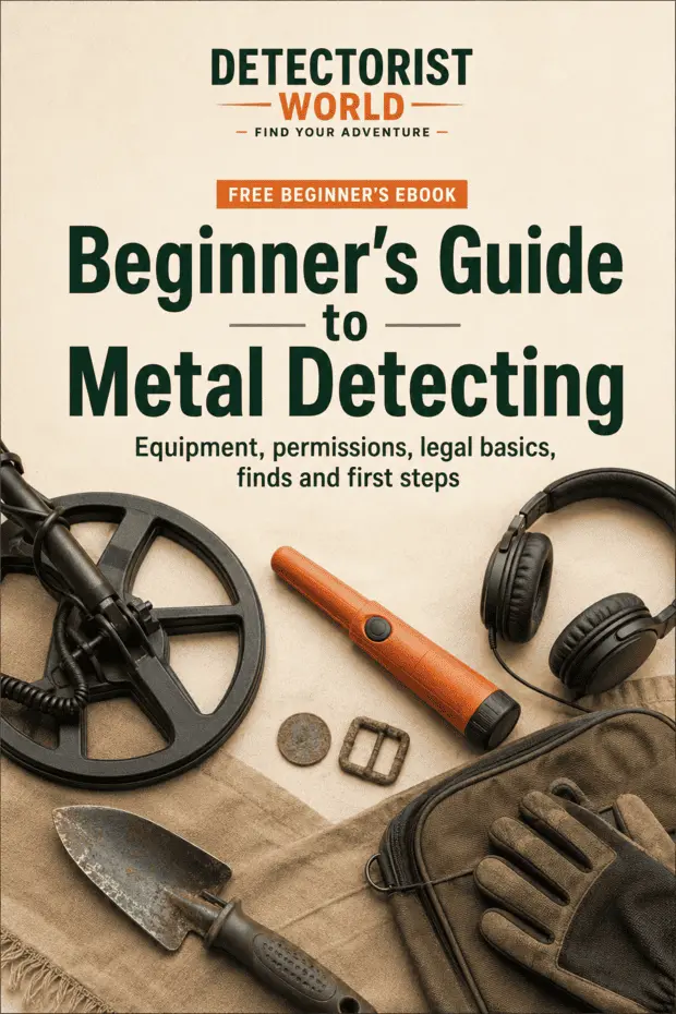 Detectorist World Beginner’s Guide to Metal Detecting ebook cover